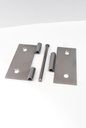 PAR BISAGRA PARA MADERA 2 X 2 X 1.2 - foto real 2
