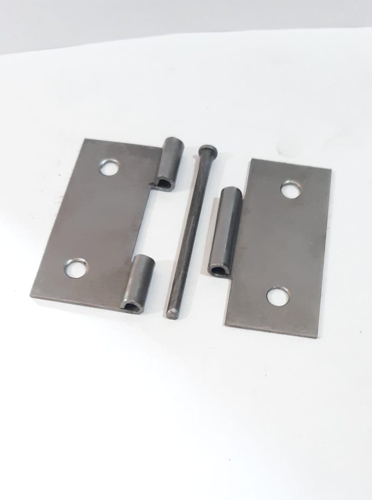 PAR BISAGRA PARA MADERA 2 X 2 X 1.2 - foto real 4