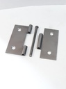 PAR BISAGRA PARA MADERA 2 X 2 X 1.2 - foto real 4