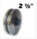 RODO DE 2 1/2 EN U CON TORNILLO