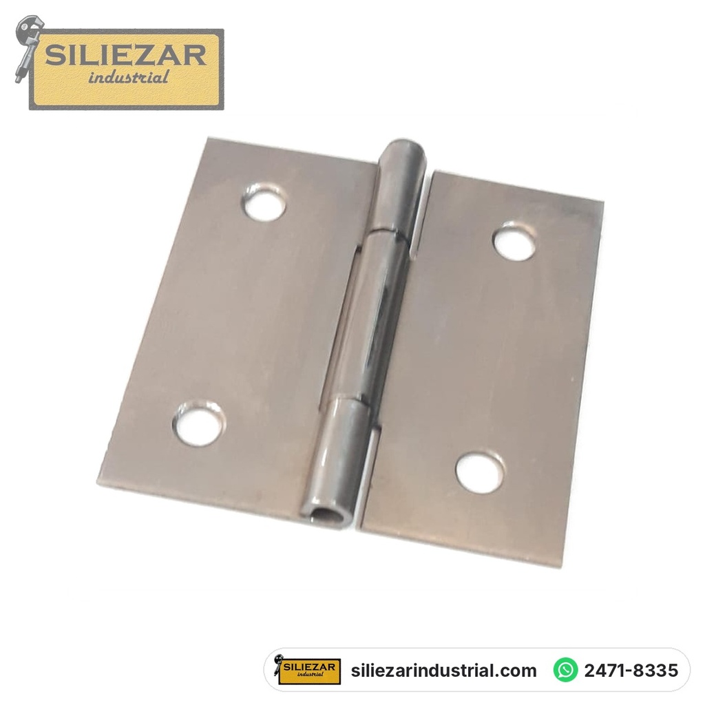 PAR BISAGRA PARA MADERA 2 X 2 X 1.2