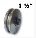 [RO112UCT] RODO DE 1 1/2 EN U CON TORNILLO